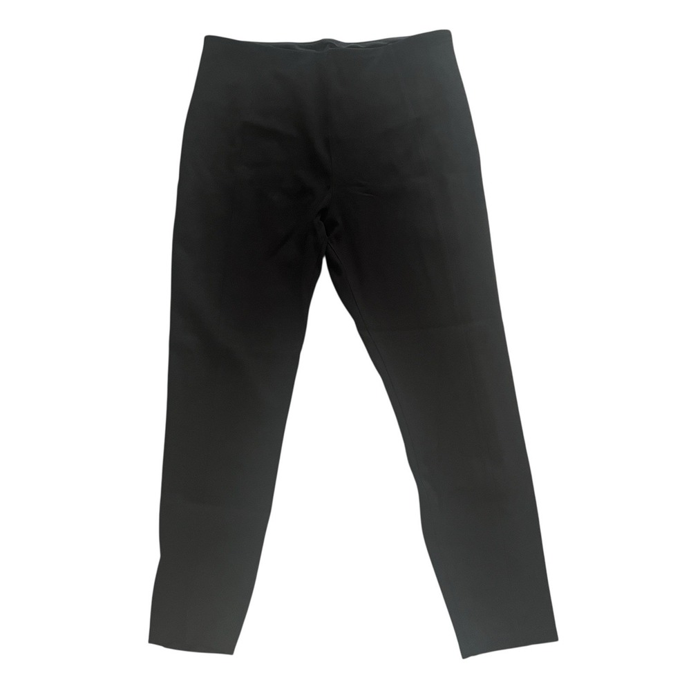 Liverpool Women's Size 12P Black Ponte Pants Skinny Exposed Seam‎ Capsule Career